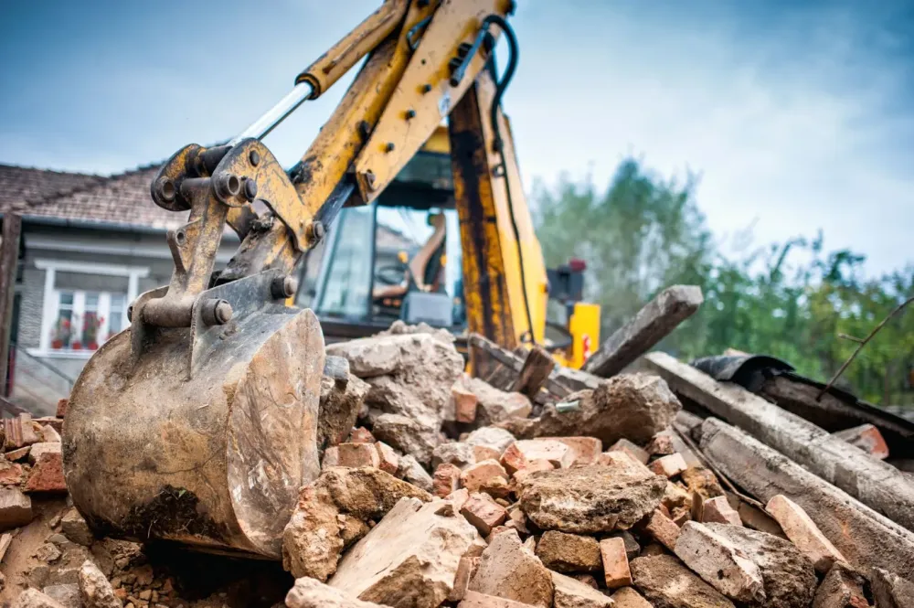 Demolition maison